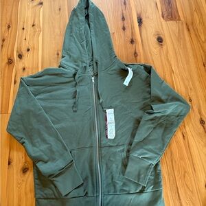 Time and Tru Green Hoodie Jacket